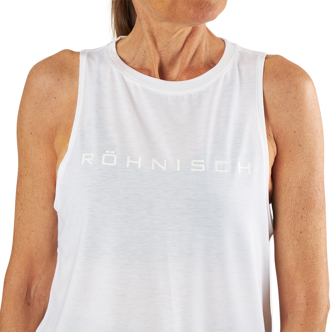 Clara Loose Singlet White