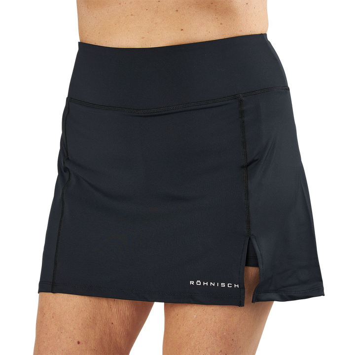 Court Jersey Skort Black