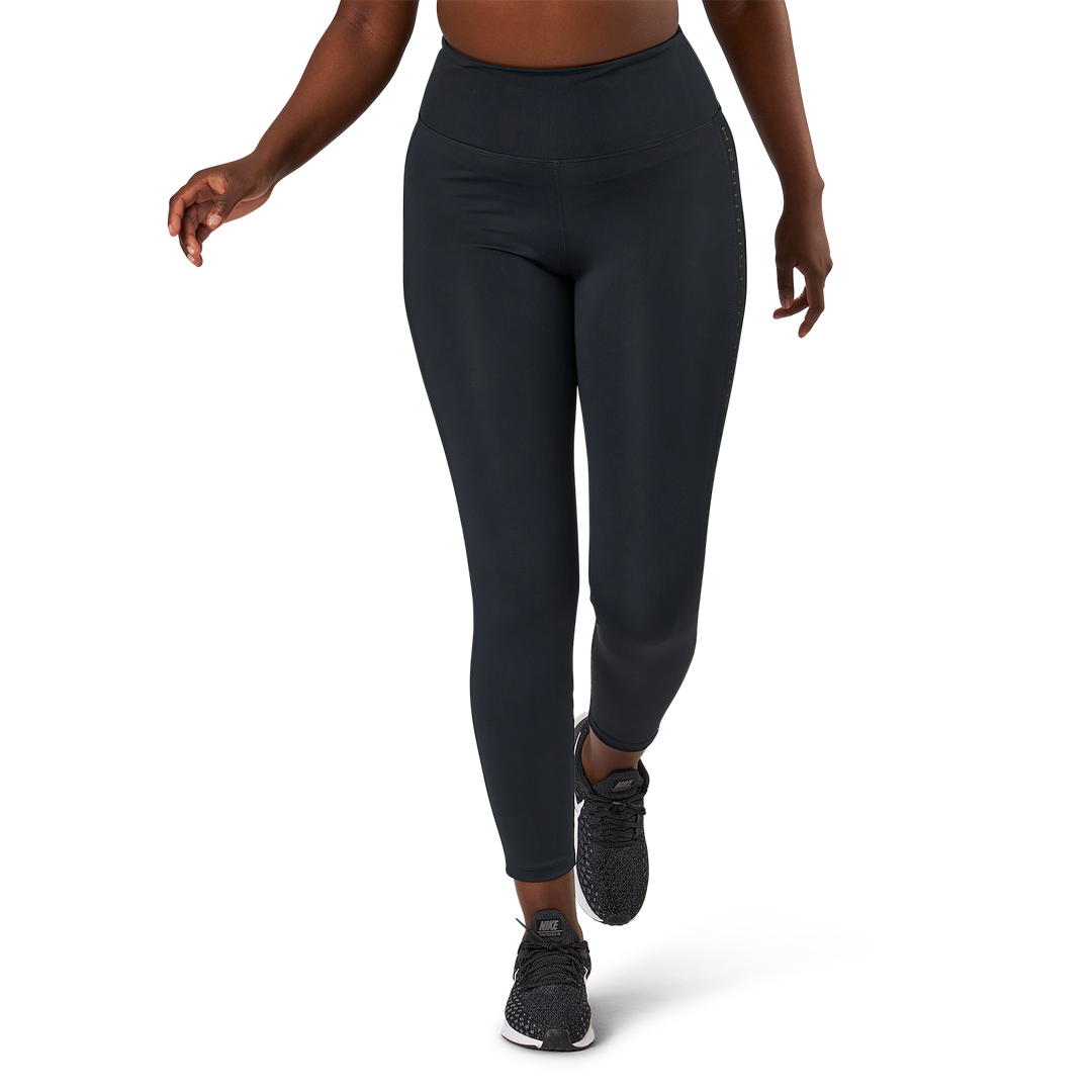 Kay High Waist Tights Black/black