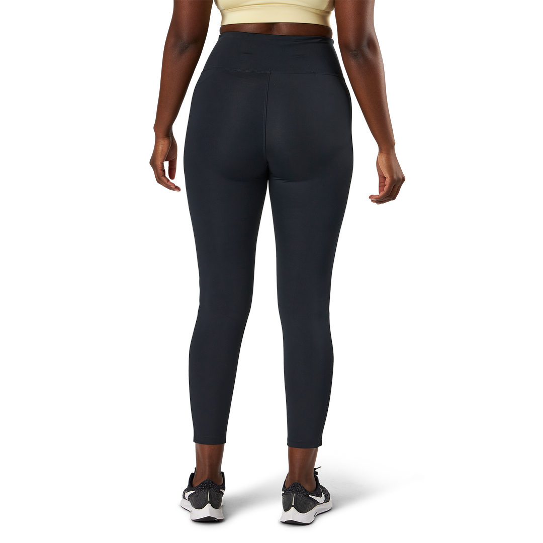 Kay High Waist Tights Black/black