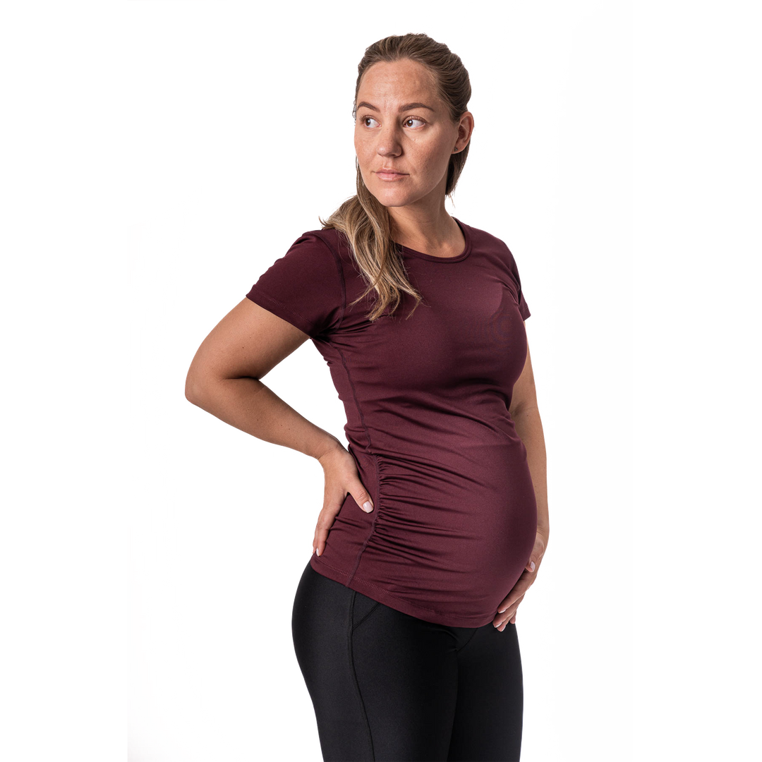 Active Mama Tee Red
