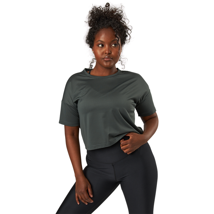 Strict Mesh Tee Green
