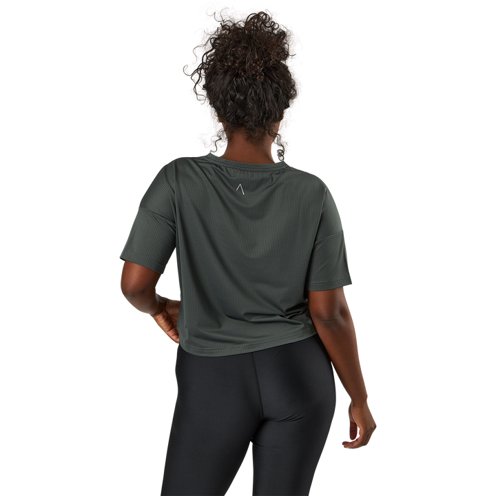 Strict Mesh Tee Green