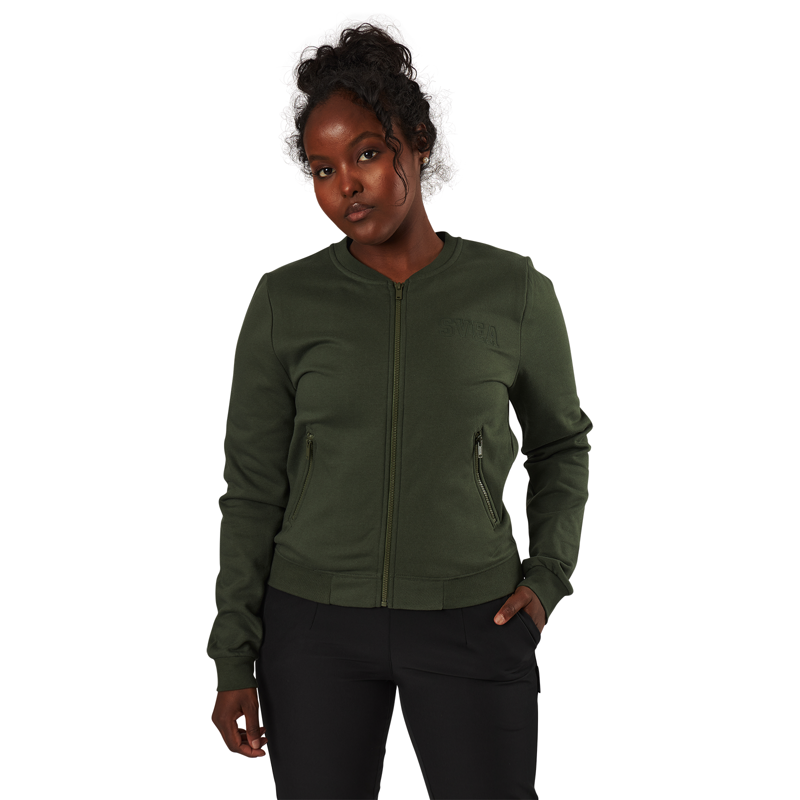 Sweat clearance bomber jacket