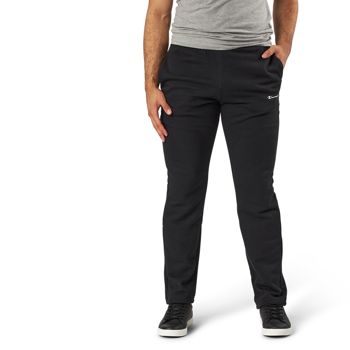 Straight Hem Pants Black Beauty