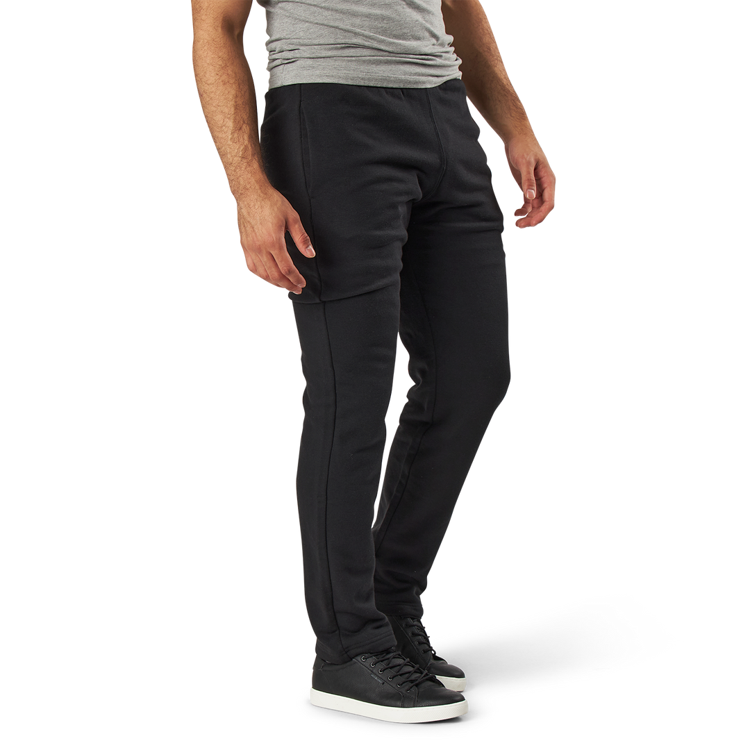 Straight Hem Pants Black Beauty