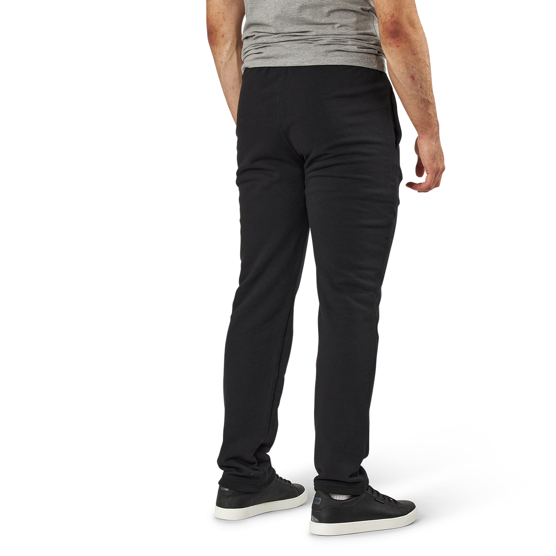 Straight Hem Pants Black Beauty