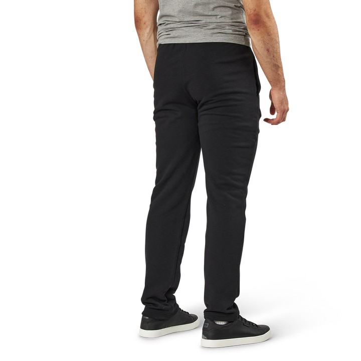 Straight Hem Pants Black Beauty