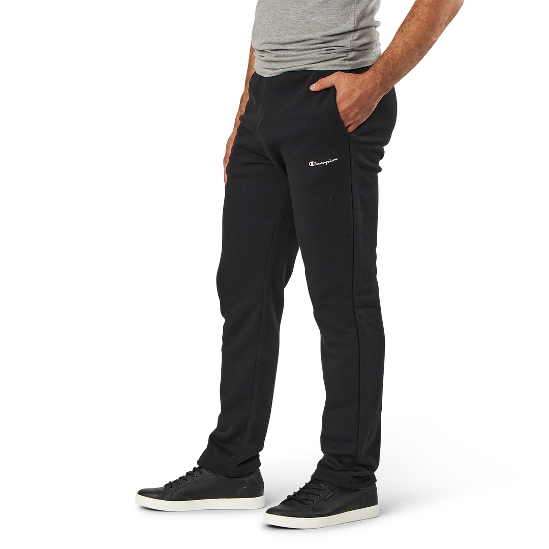 Straight Hem Pants Black Beauty