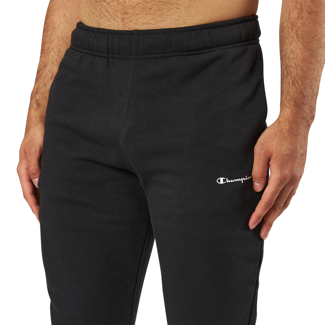 Straight Hem Pants Black Beauty