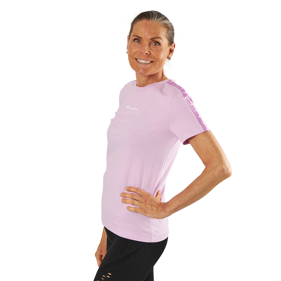 Crewneck T-shirt Orchid Bouquet