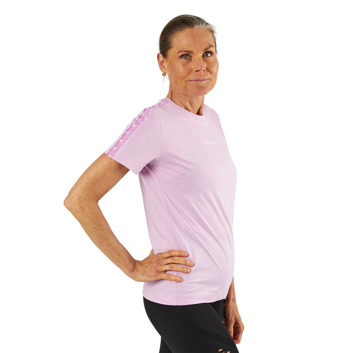 Crewneck T-shirt Orchid Bouquet