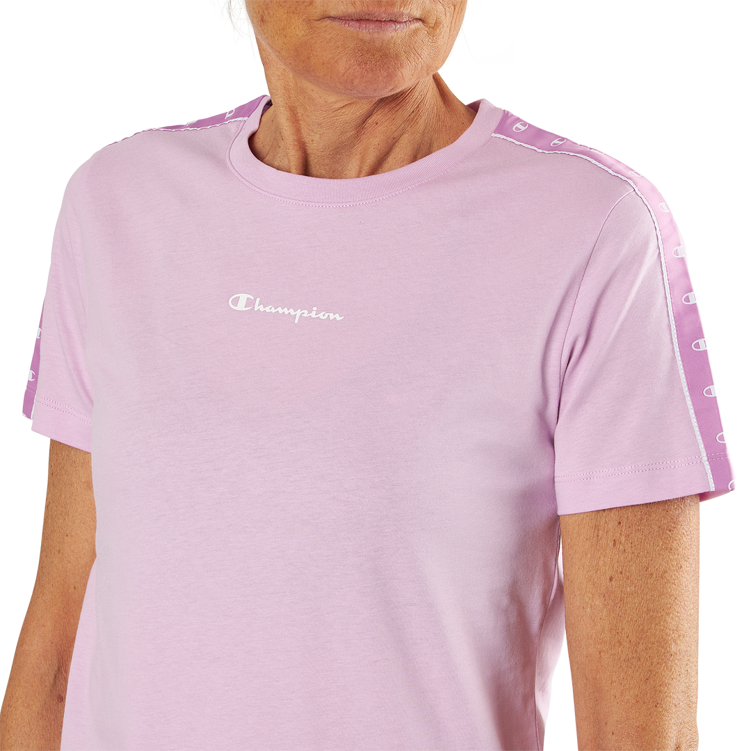 Crewneck T-shirt Orchid Bouquet