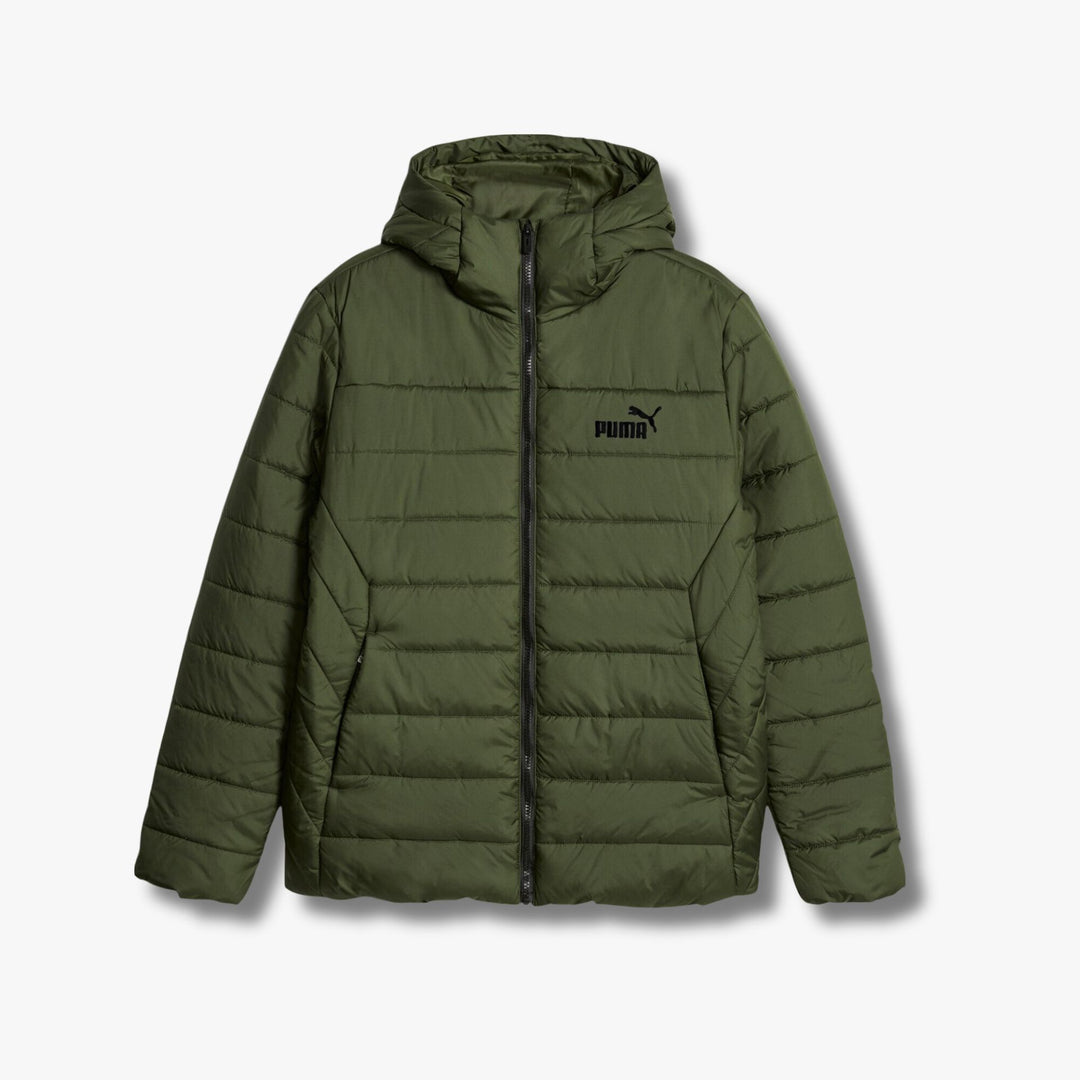Ess Hooded Padded Jacket Myrtle