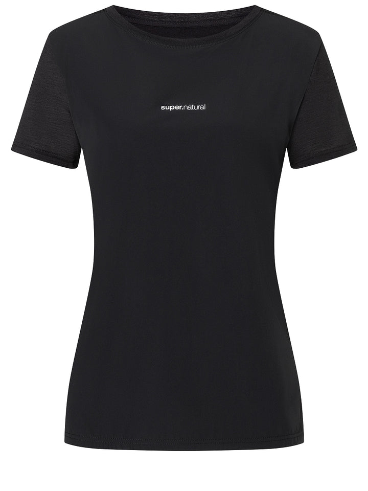 W Windbreaker Tee Black