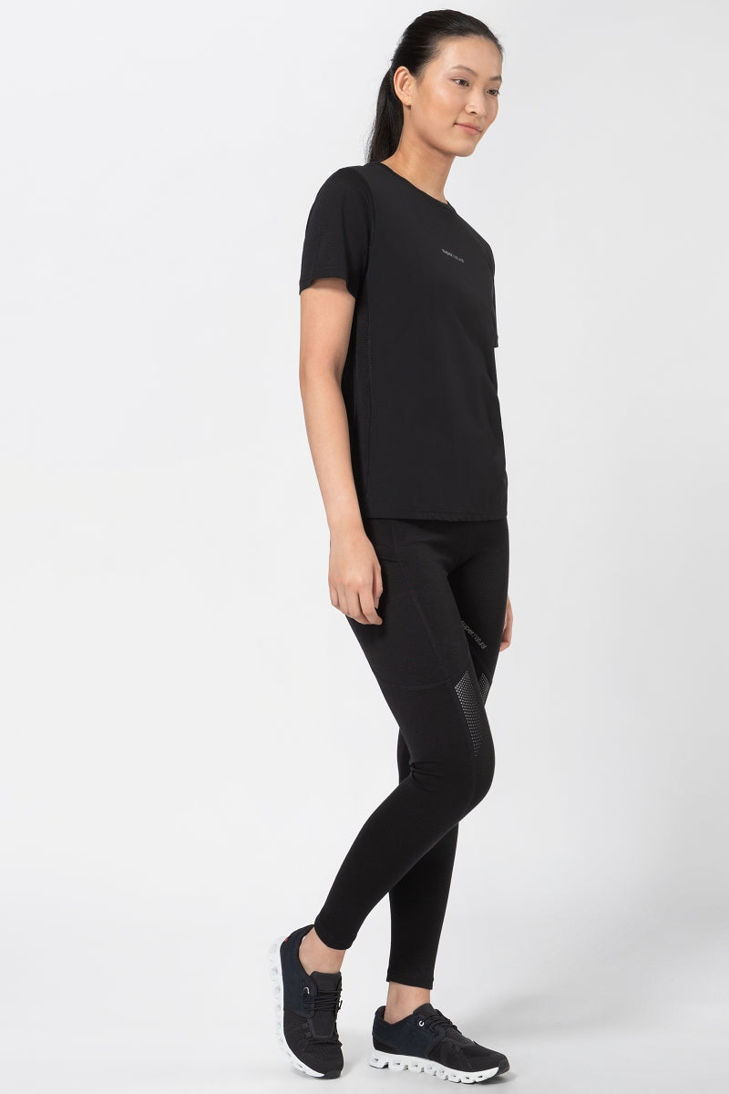 W Windbreaker Tee Black