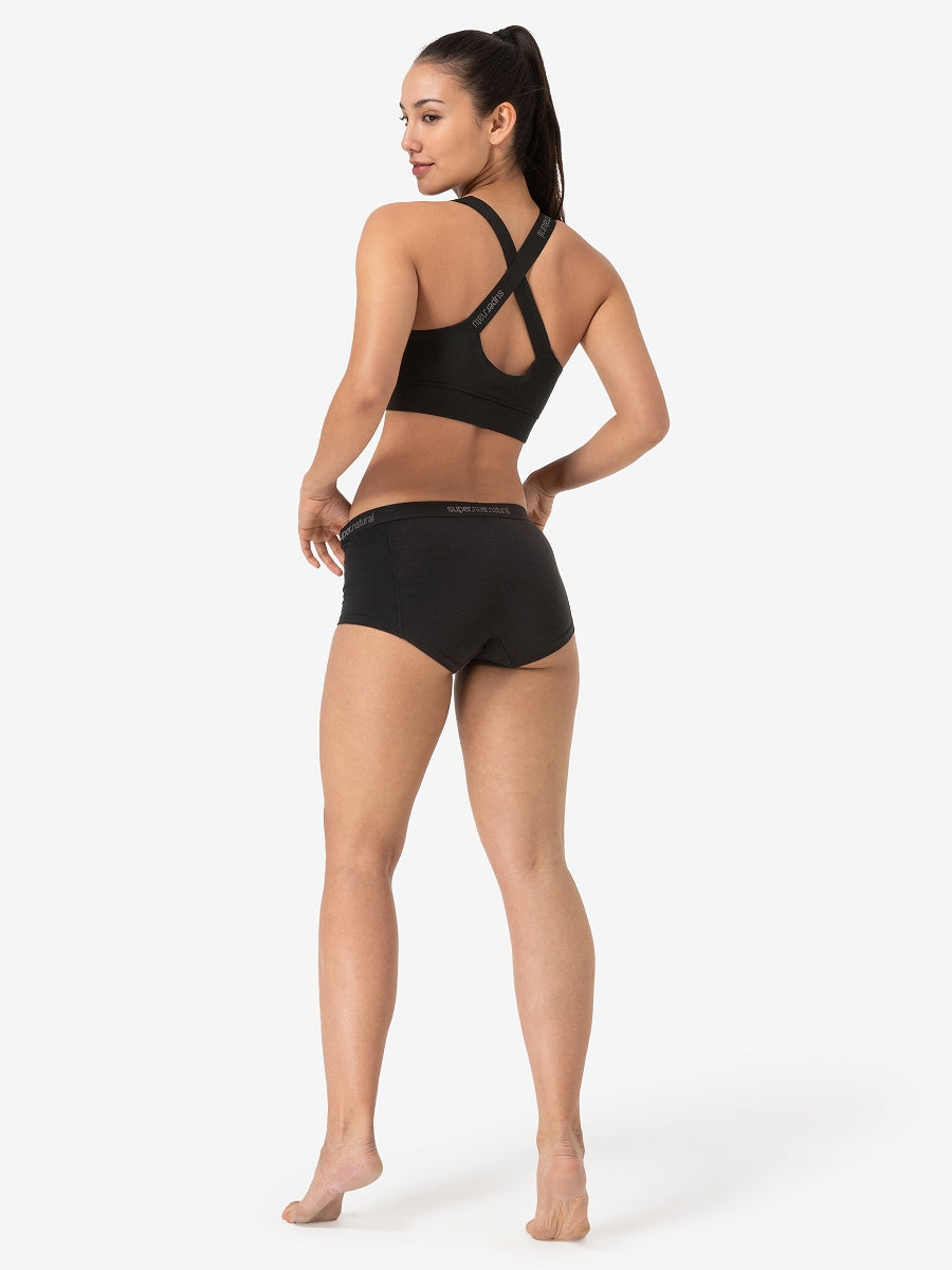 W Rubberribbra Black