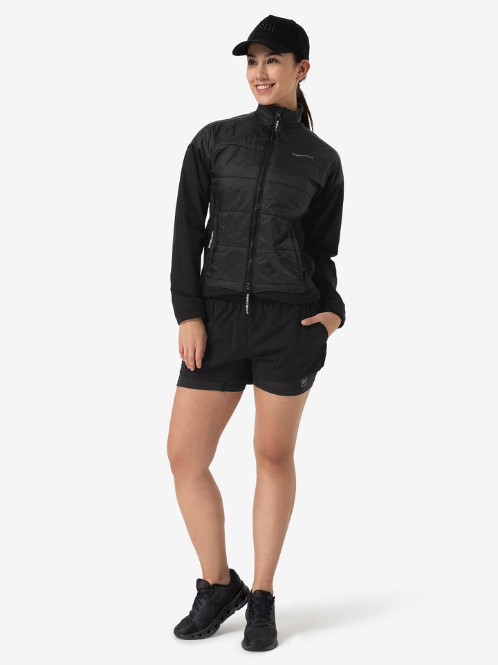 W Double Layer Shorts Black