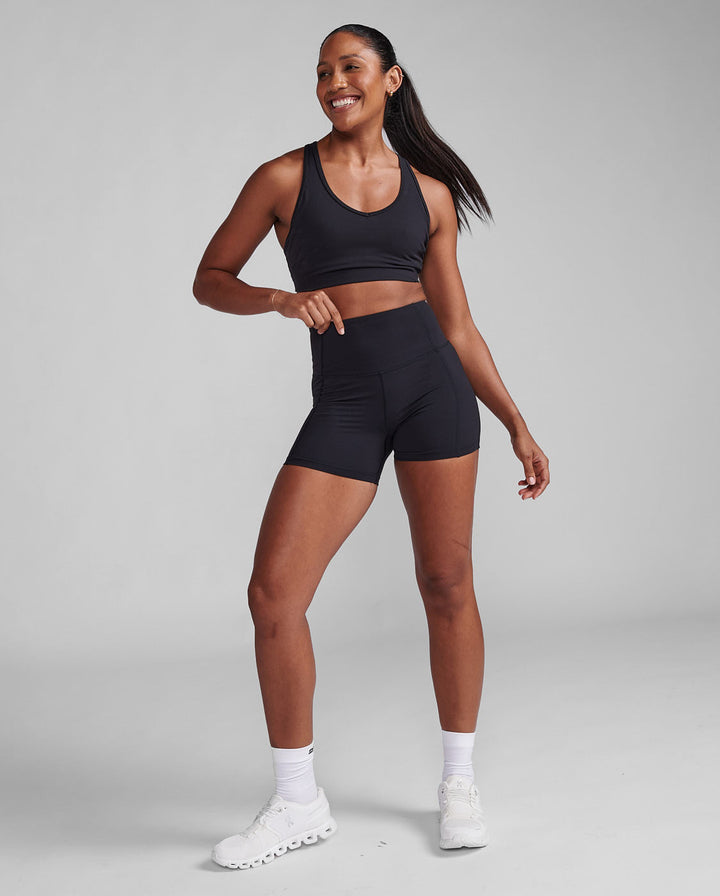 Form Hi-rise Comp Shorts Black/black