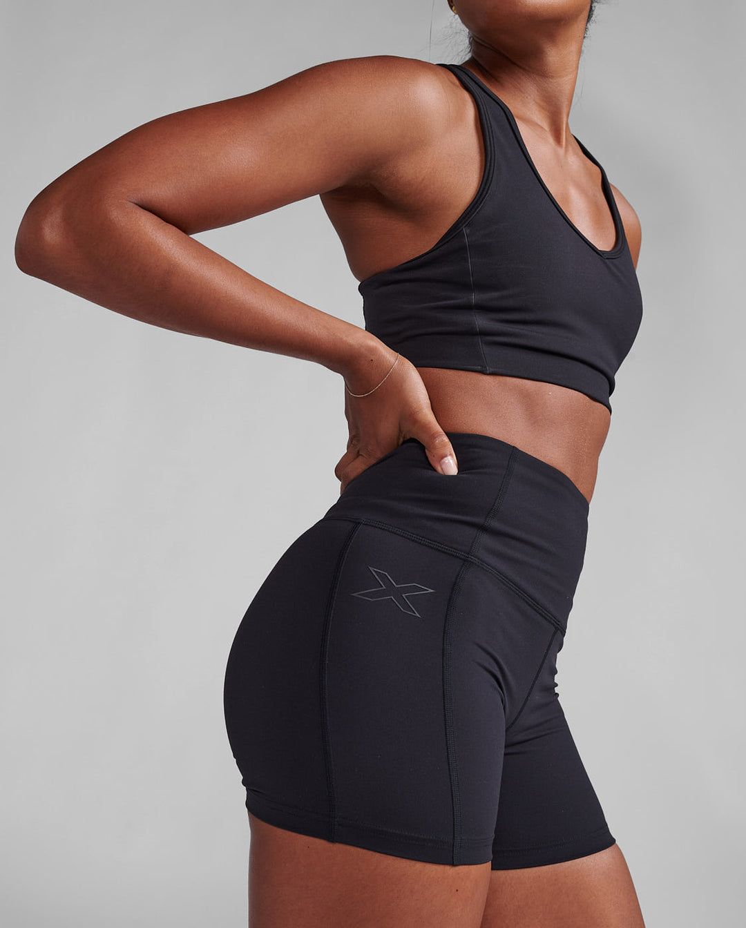 Form Hi-rise Comp Shorts Black/black
