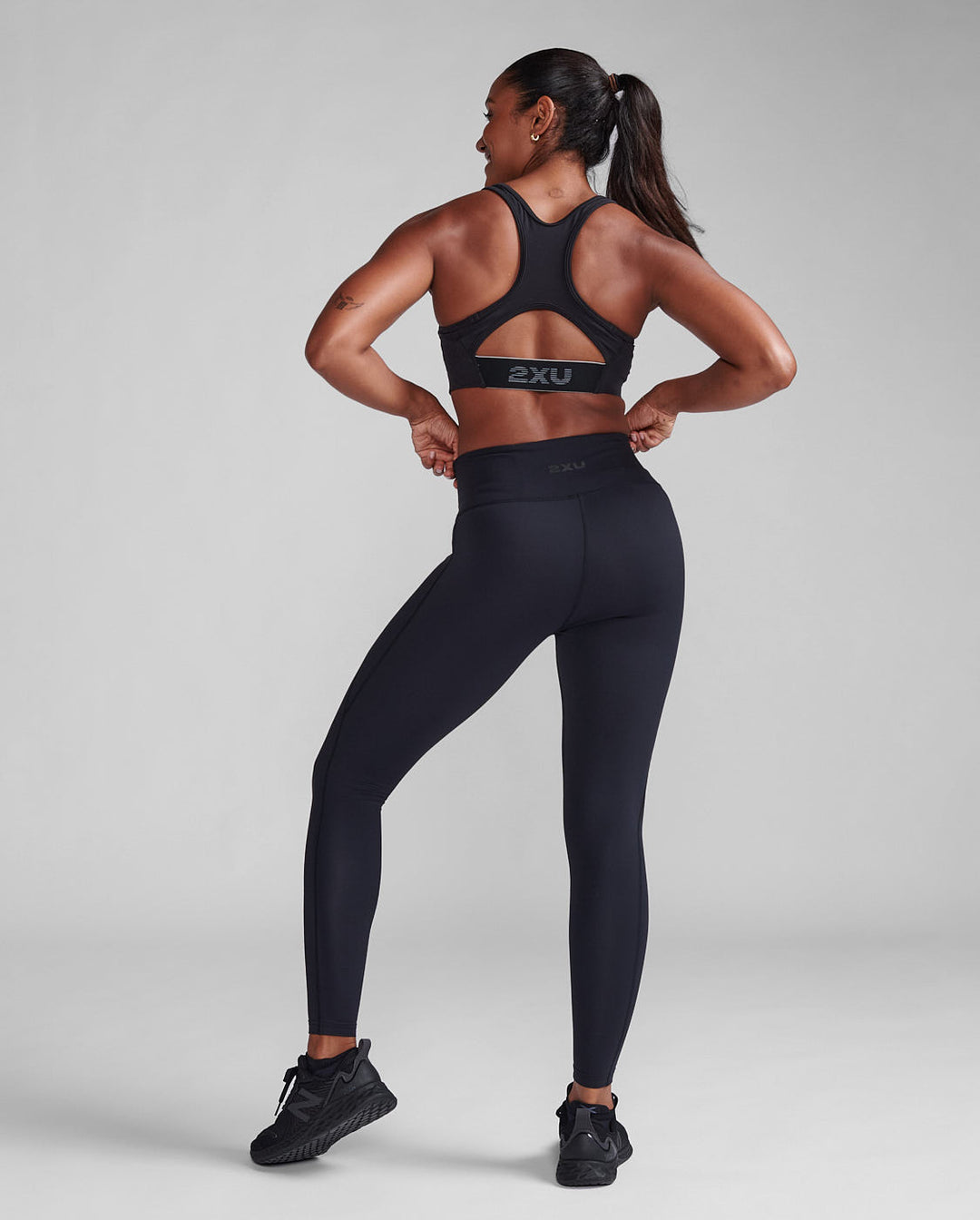 Form Hi-rise Comp Tights Black/black