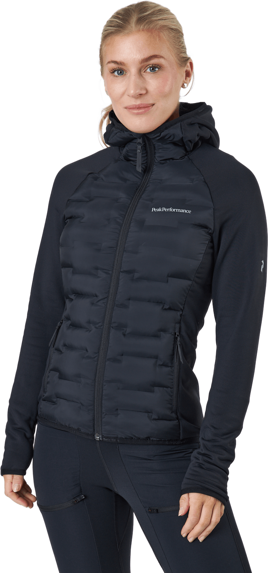 W Argon Hybrid Hood Black