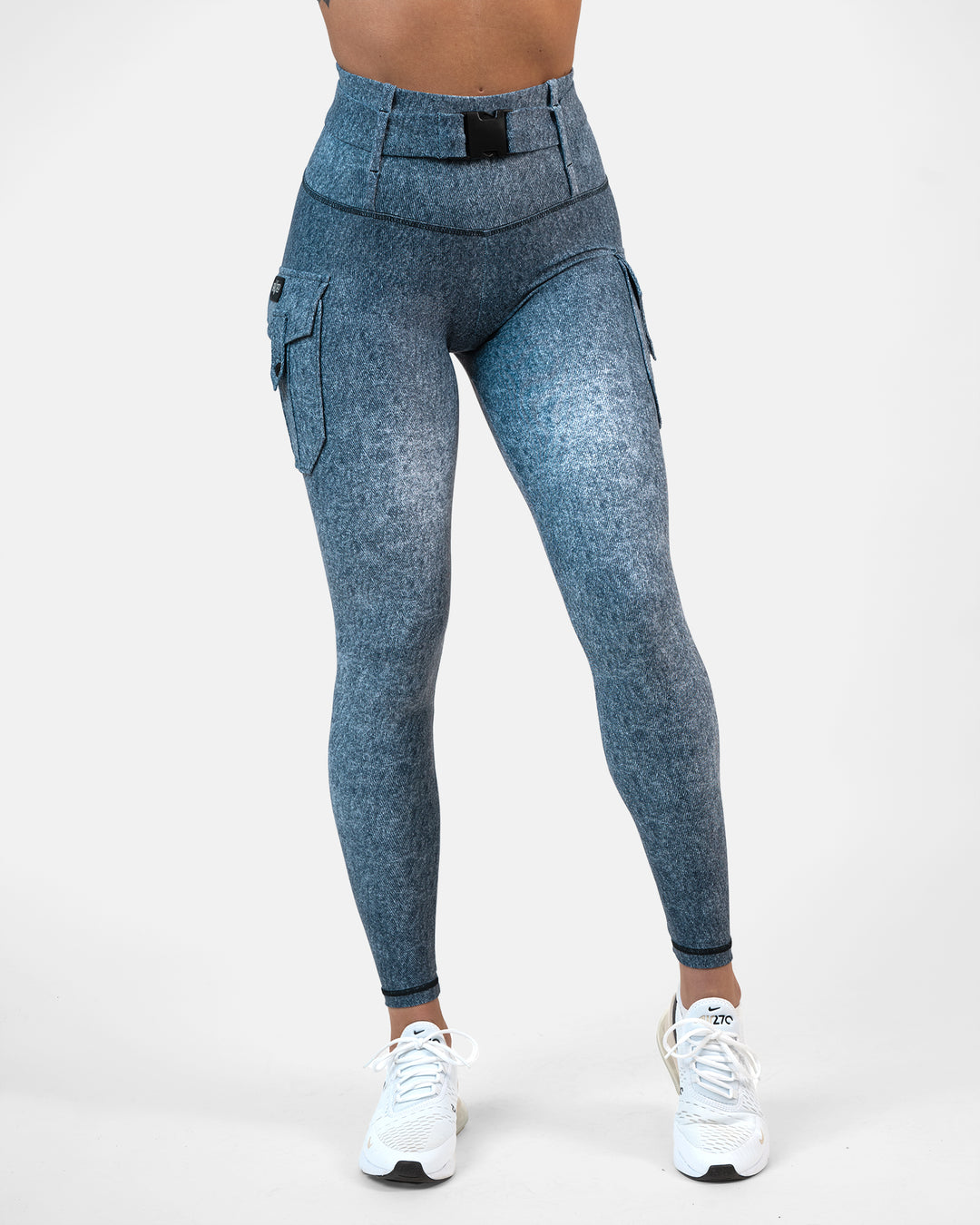Cargo Leggings Denim Denim