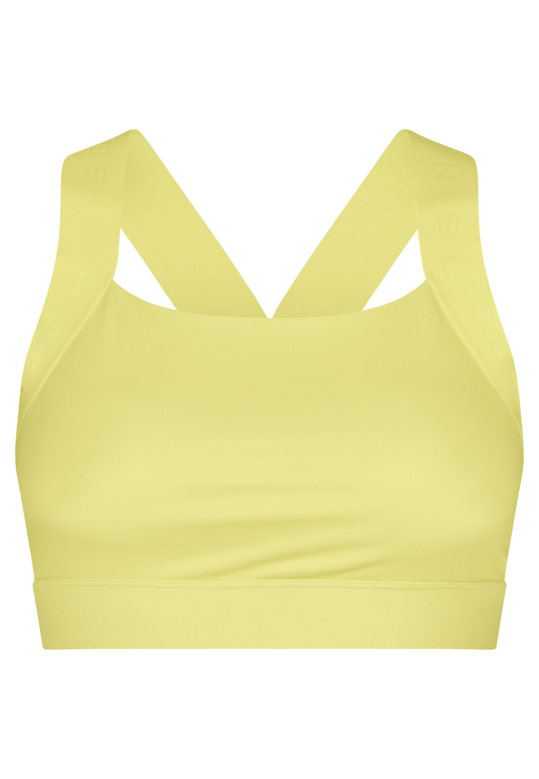Kay Sports Bra Yellow Iris