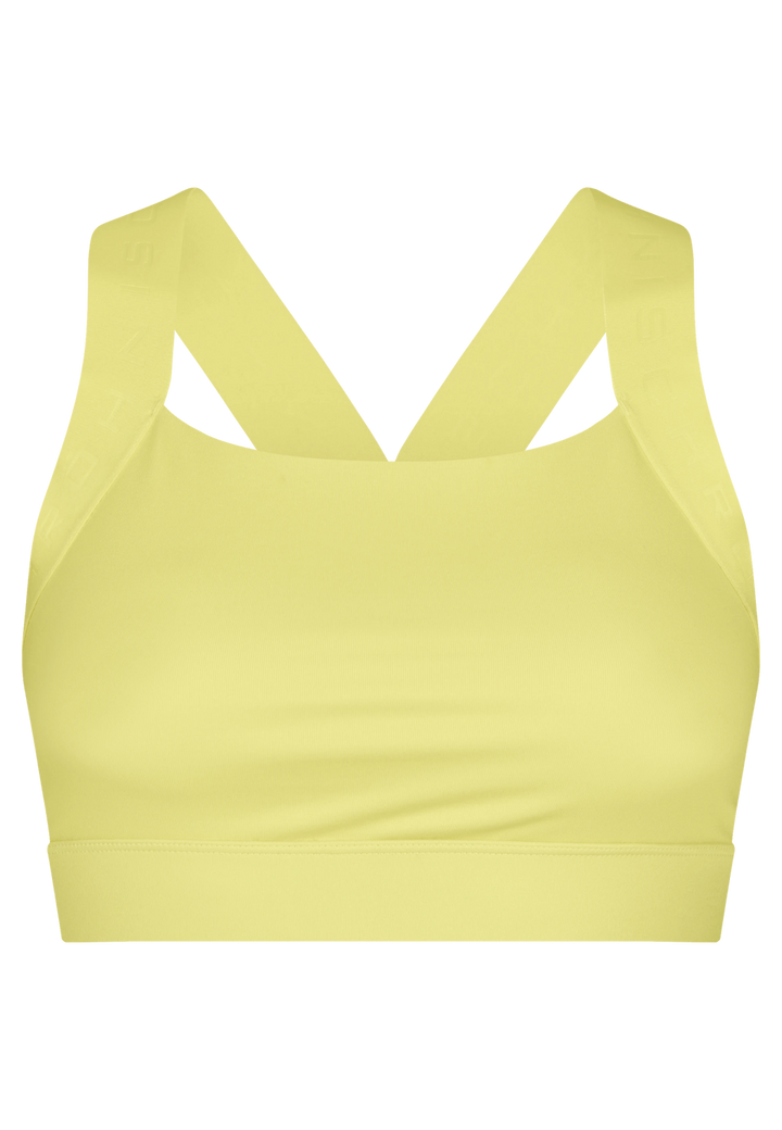 Kay Sports Bra Yellow Iris