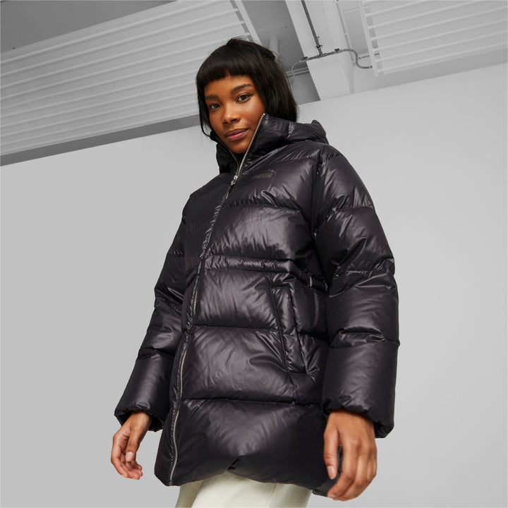 Style Hooded Down Jacket Puma Black