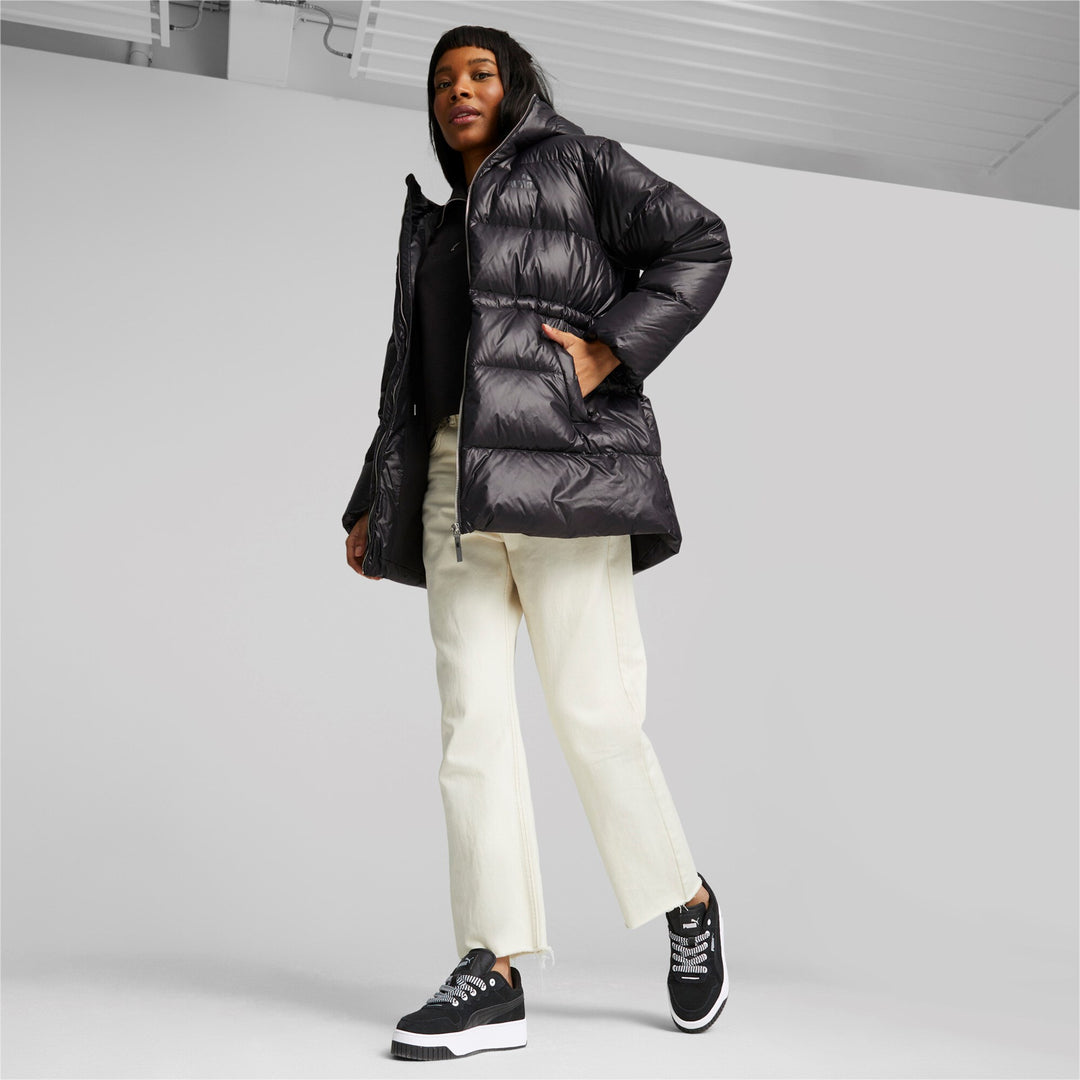 Style Hooded Down Jacket Puma Black