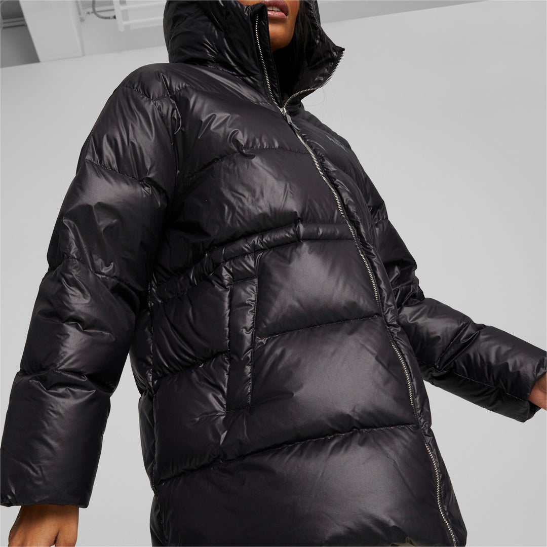 Style Hooded Down Jacket Puma Black