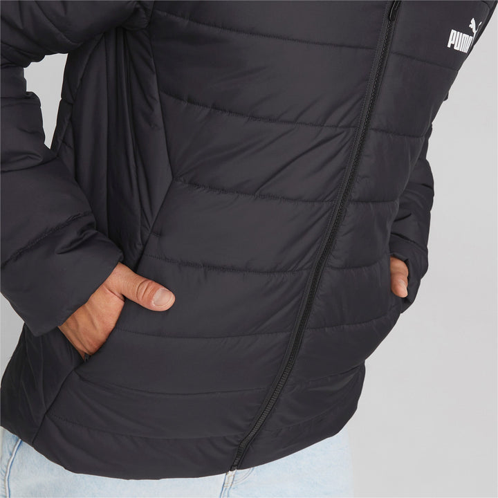Ess Hooded Padded Jacket Puma Black