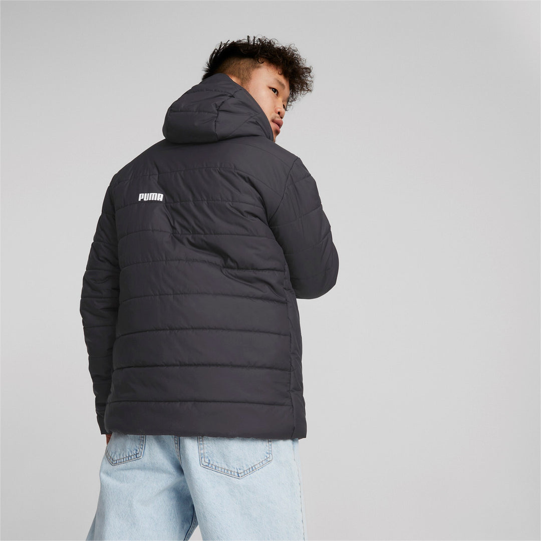 Ess Hooded Padded Jacket Puma Black