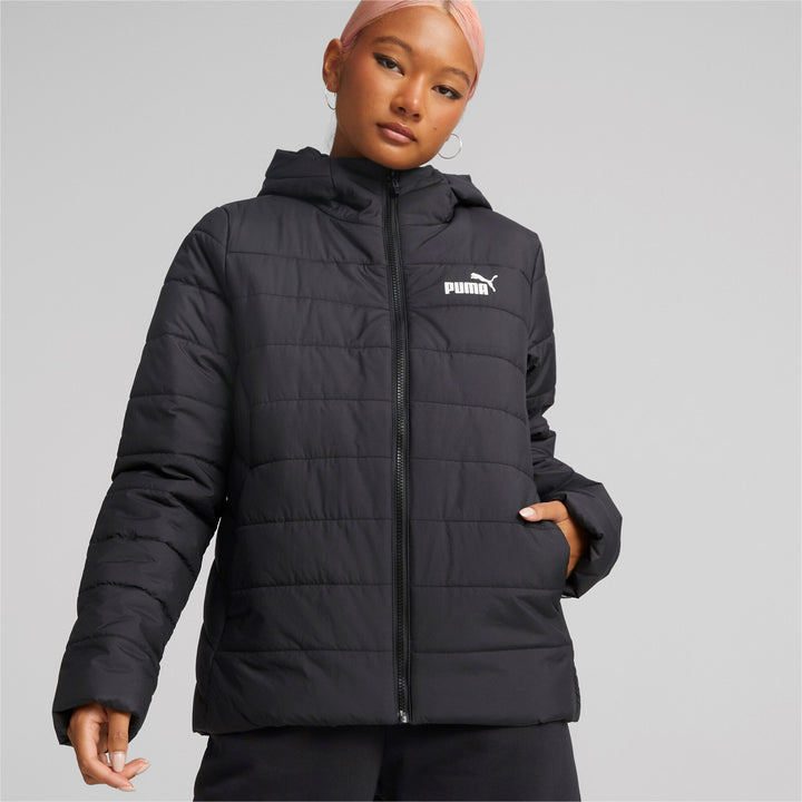 Ess Hooded Padded Jacket Puma Black