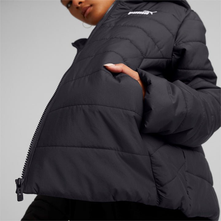 Ess Hooded Padded Jacket Puma Black