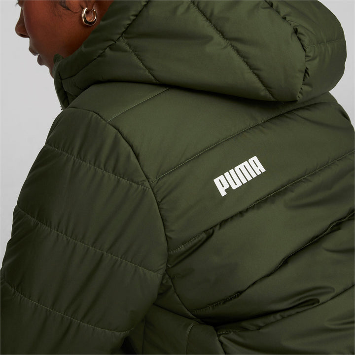 Ess Hooded Padded Jacket Myrtle