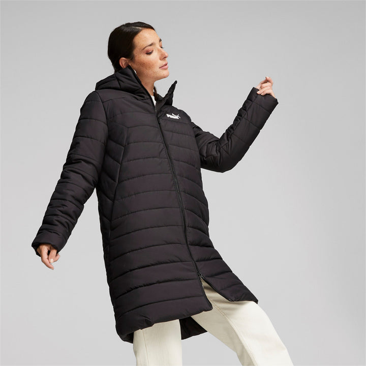 Ess Hooded Padded Coat Puma Black