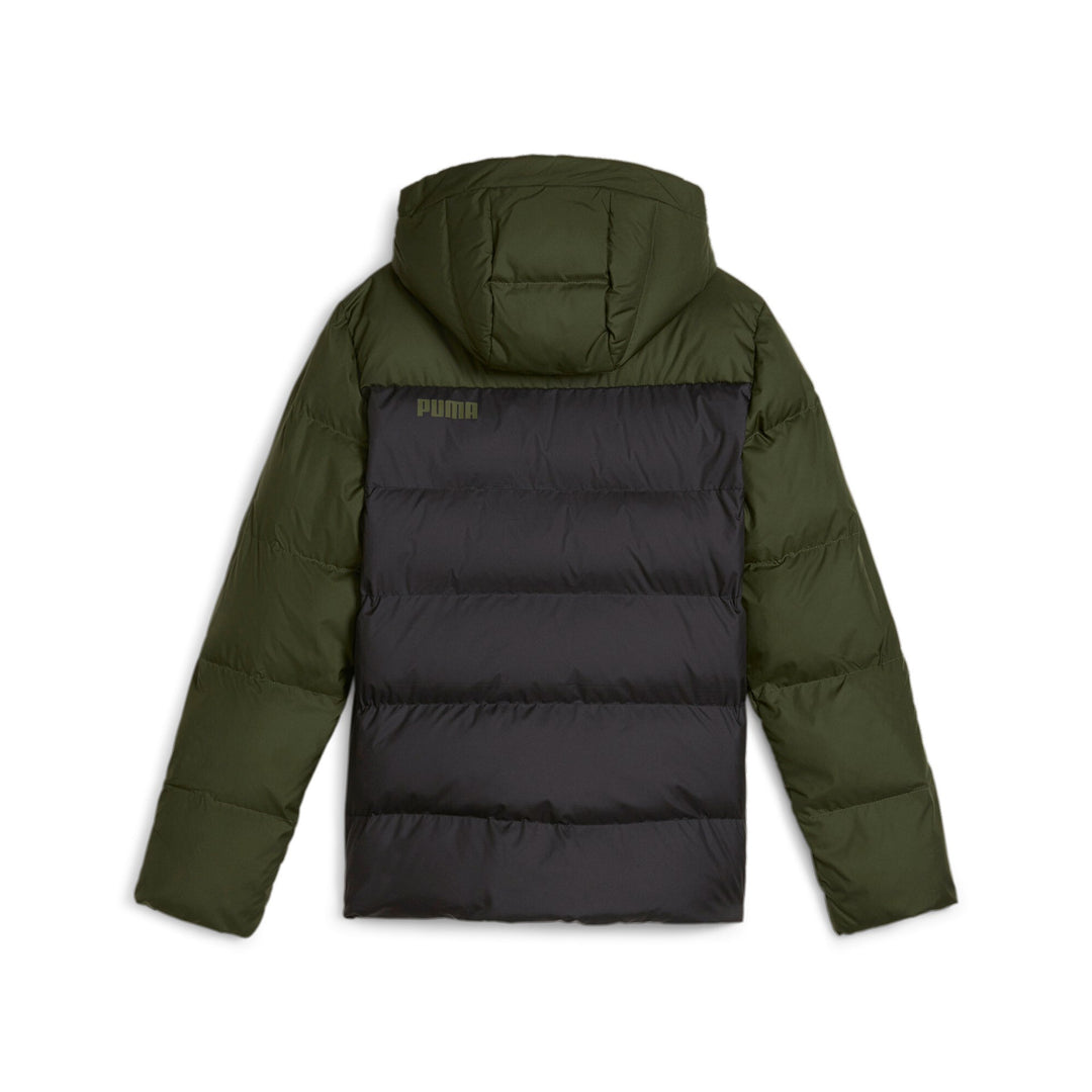 Colourblock Polyball Hooded Ja Puma Black-myrtle