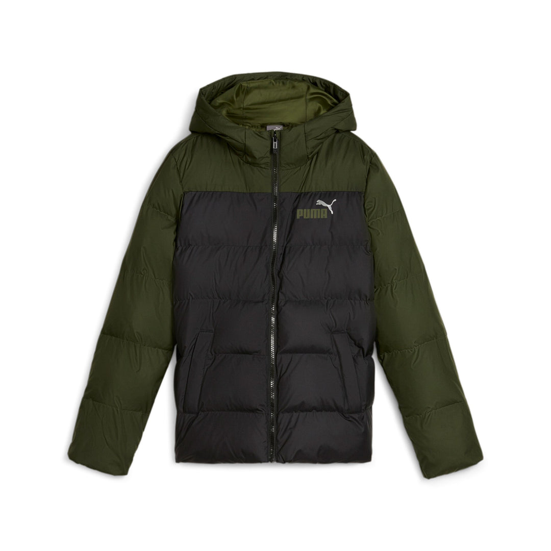 Colourblock Polyball Hooded Ja Puma Black-myrtle