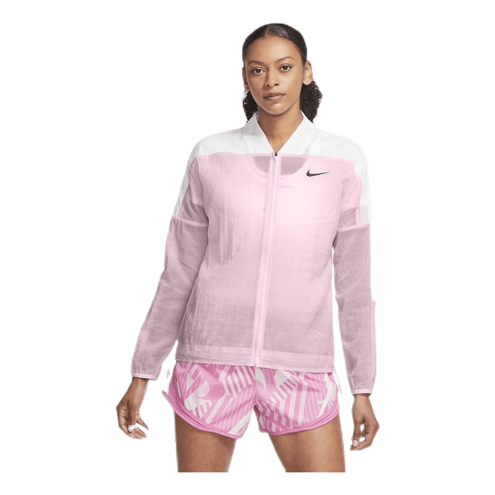 Icon Clash jacket Pink/White