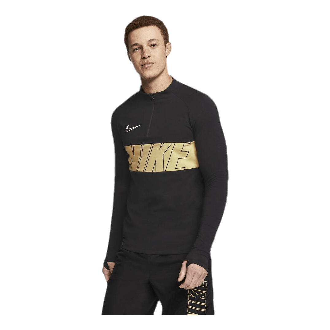 Nike Dry Academy Drill Top Black/Gold –