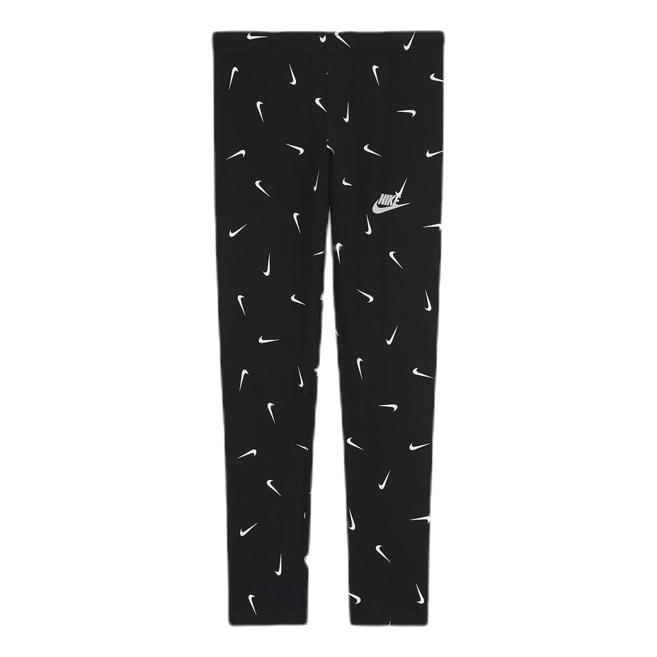 Swooshfetti Favorite Legging Junior White/Black