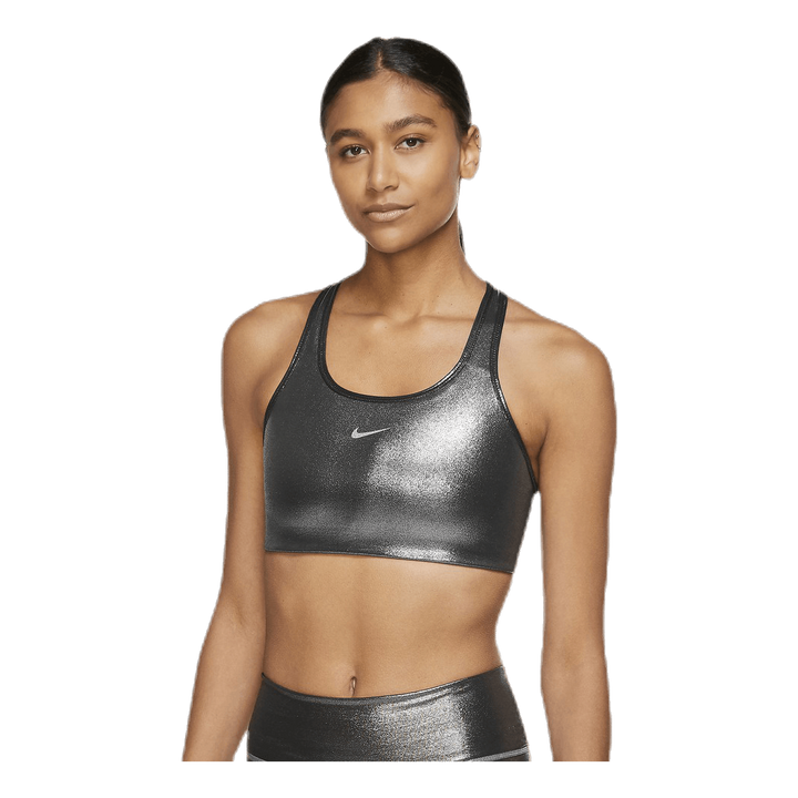 Swoosh Icon Clash Bra Black/Silver