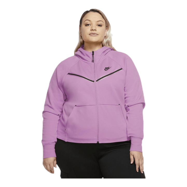 Nsw tch flc wr hoody fz plus Pink