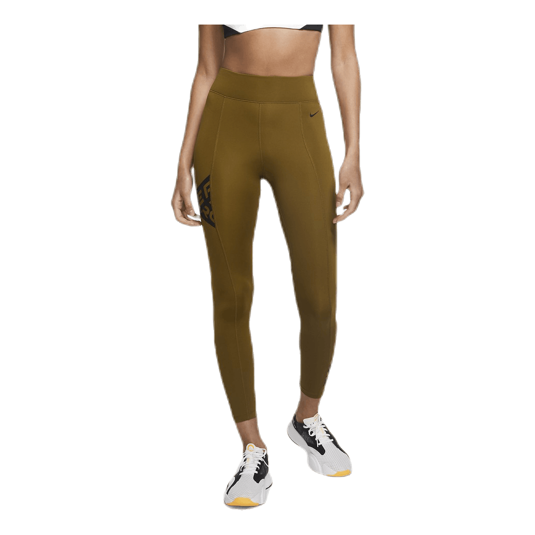 Nike Pro Tight 7/8 Trompe L Black/Green –