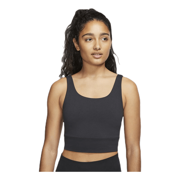 Nike Yoga Luxe Crop Top Black/Grey