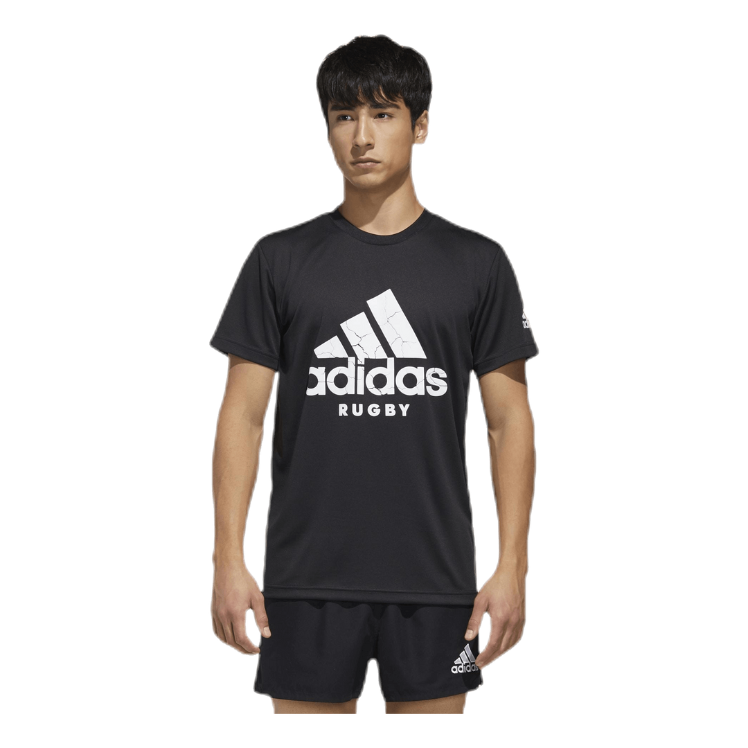 Rugby Logo Tee Black