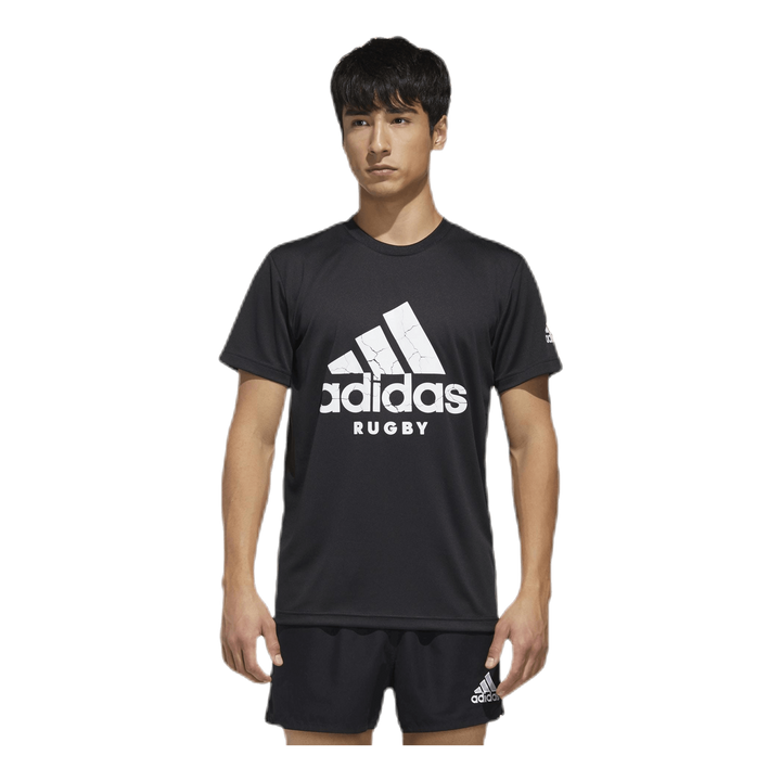 Rugby Logo Tee Black