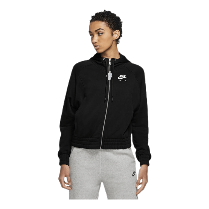 Nsw Air Hoodie Fz Bb Flc White/Black